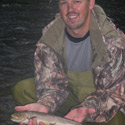 colored blueback trout