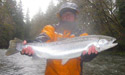 troy with a beautiful fish on an ugly weather day